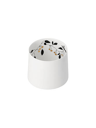 RAEDER | Portavelas Schattenspiel 8,9x8,1cm RAMAS DE CEREZO Blanco
