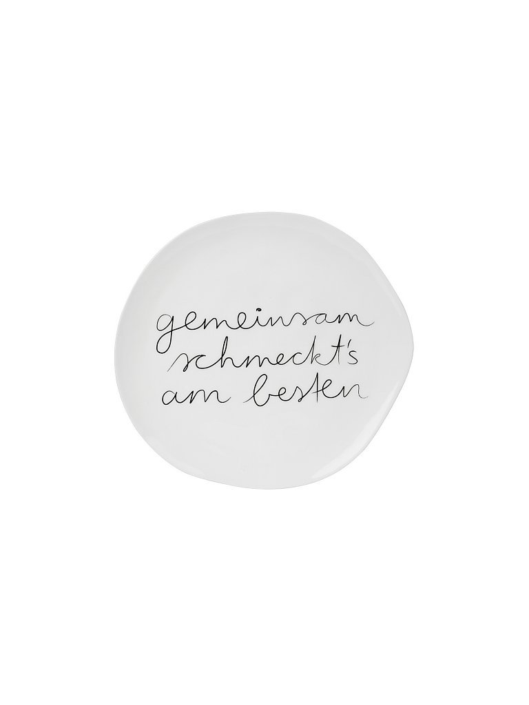 Plato Mix & Match - Juntos 22,5cm blanco