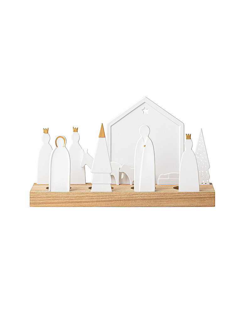 RAEDER Belén navideño blanco