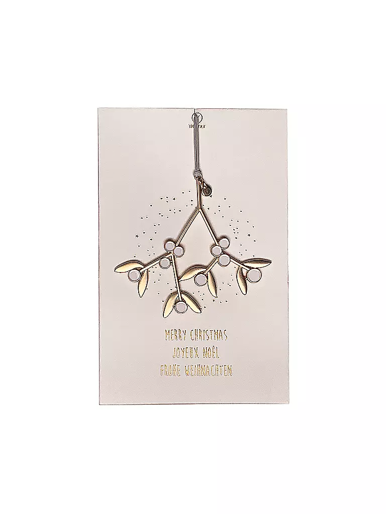 RAEDER | Adorno navideño MISTLETOE | Oro