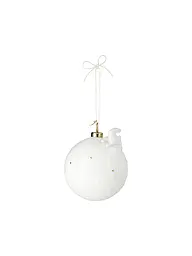 RAEDER | Bola de Navidad 8cm Pájaro | Blanco