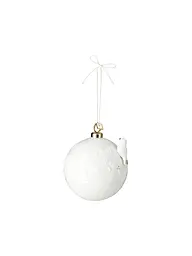 RAEDER | Bola de Navidad 8cm Pájaro | Blanco