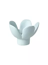 RAEDER | Candelabro BLUME 8x8x5,5cm Azul | Azul claro