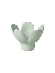 RAEDER | Candelabro BLUME 8x8x5,5cm Azul | Verde claro