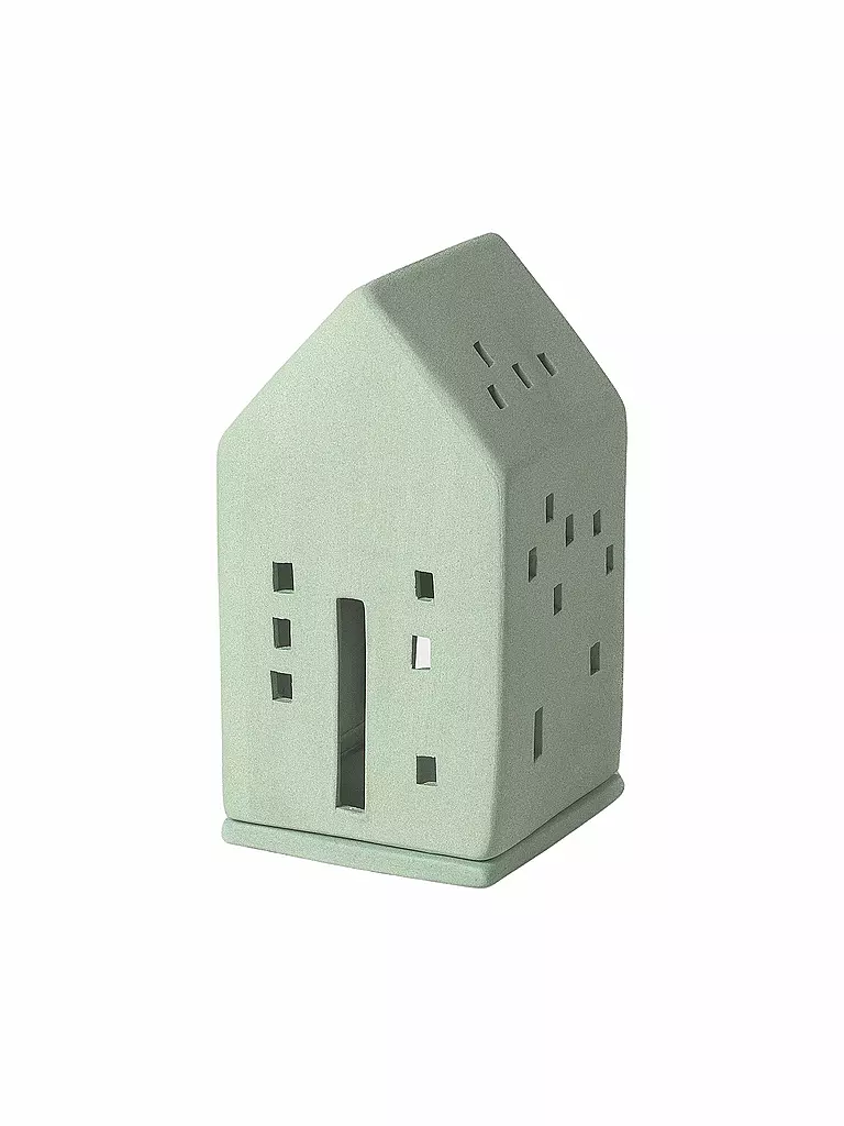 RAEDER | Casa de luz 7x7,5x13cm Verde | Verde claro