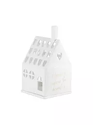 RAEDER | Casa de luz HOME IS 8x7,2x13cm Blanco | Blanco