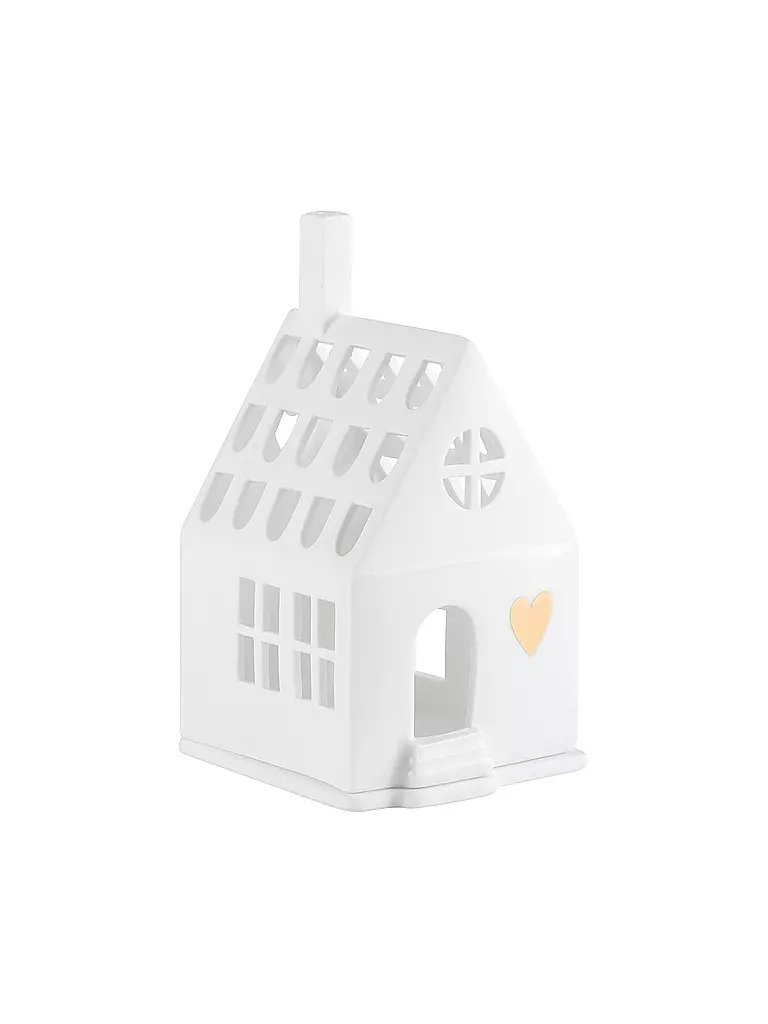 RAEDER | Casa de luz HOME IS 8x7,2x13cm Blanco | Blanco