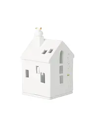 RAEDER | Casa de luz navideña Santas Füsschen | Blanco