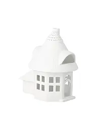 RAEDER | Casa de luz navideña Torre con techo de paja | Blanco