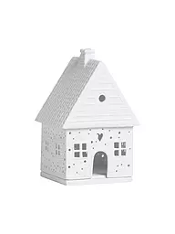 RAEDER | Casita de luz pequeña de pan de jengibre | Blanco