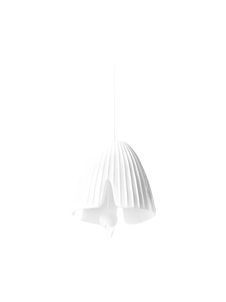 RAEDER | Colgante 5,6x5cm  LA VIDA FLORECIENTE Amapola | Blanco