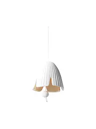 RAEDER | Colgante 5,6x5cm  LA VIDA FLORECIENTE Amapola | Blanco