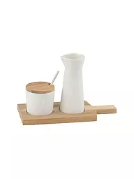 RAEDER | Cuchara de porcelana "Kleine Freunde" 17,5cm | Marrón