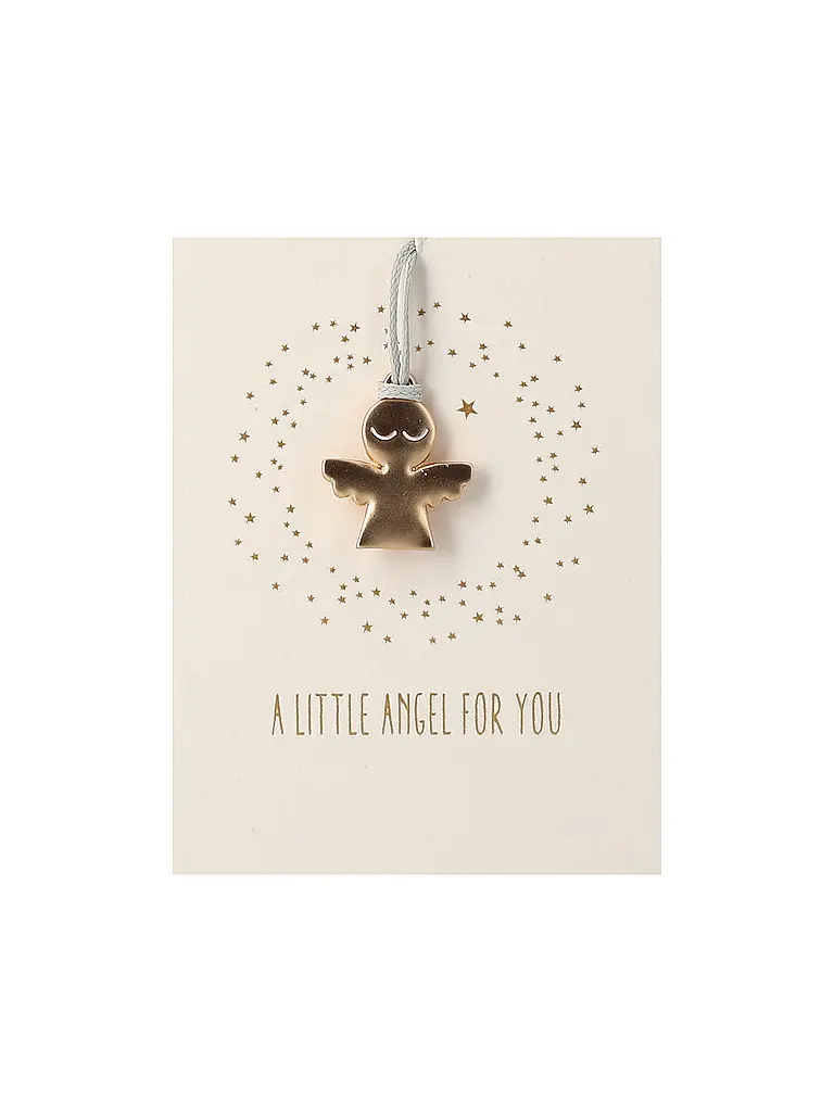 RAEDER | Deko navideña MINI-ORNAMENT Ángel | Oro