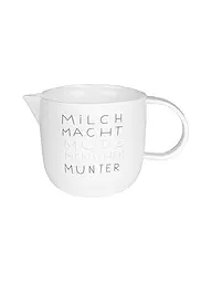 RAEDER | DINING Breakfast Jarra para leche Milch macht müde 250ml | Blanco