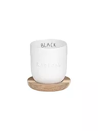 RAEDER | DINING Breakfast kleiner Becher Heiss & Glücklich 100ml | Blanco