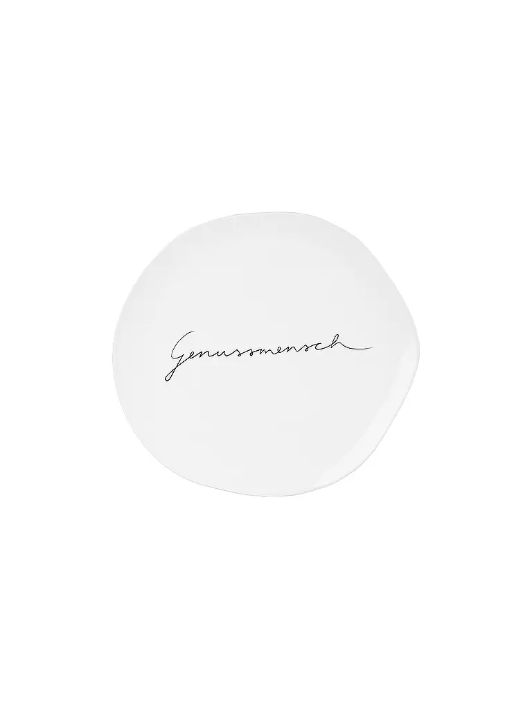 RAEDER | DINING Mix & Match Plato Genussmensch 22cm | Blanco