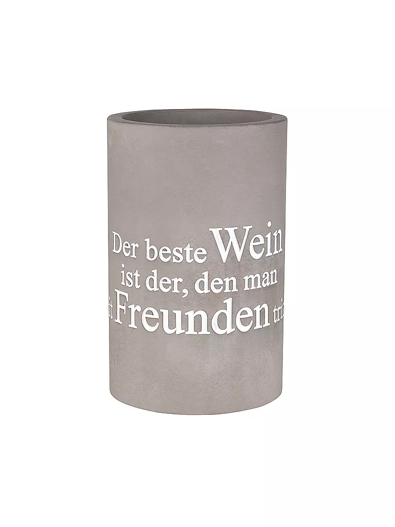 RAEDER | Enfriador de botellas BETON 21cm El mejor vino | grau