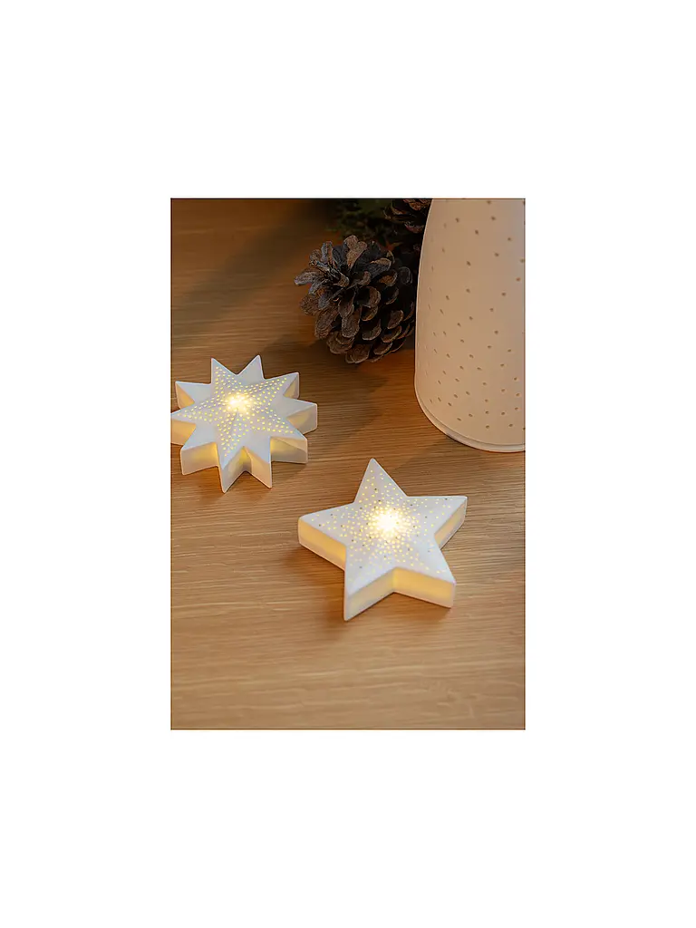 RAEDER | Estrella LED Navideña | Blanco