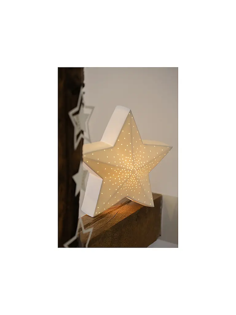 RAEDER | Estrella LED Navideña | Blanco