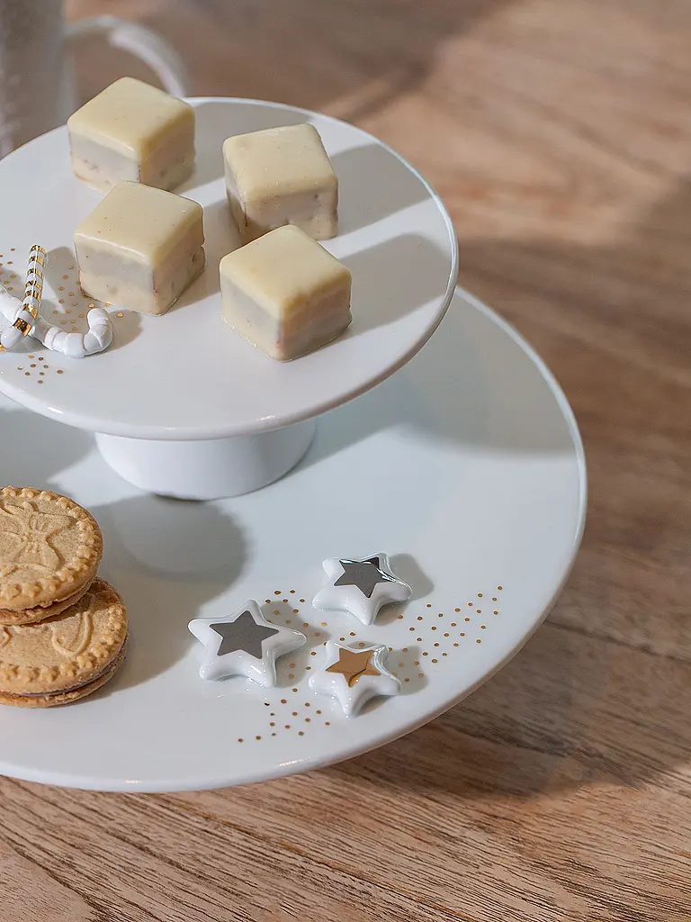 RAEDER | Etagere navideña bastón de caramelo | Blanco