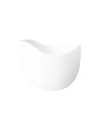RAEDER | Huevera SCHALENTIER Henne 6,4x4,5x5cm Madrugador | Blanco