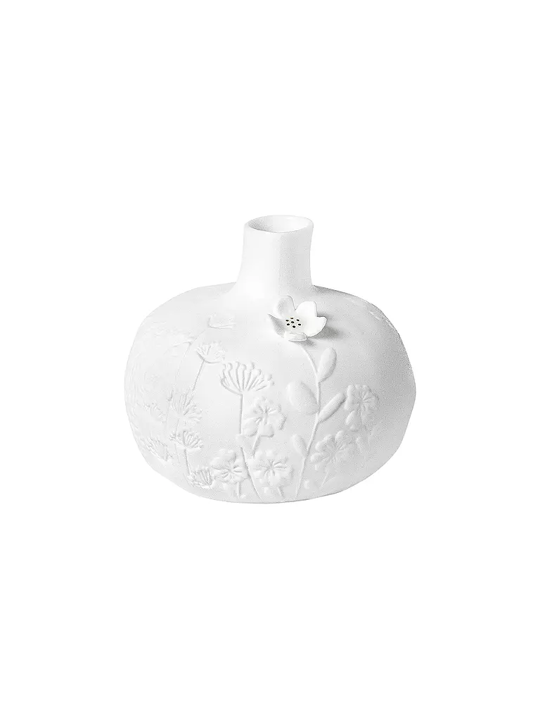 RAEDER | Jarrón BLUMENGARTEN 8,5x8cm Blanco | Blanco