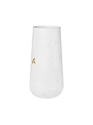 RAEDER | Jarrón de porcelana grande de 25 cm | Blanco
