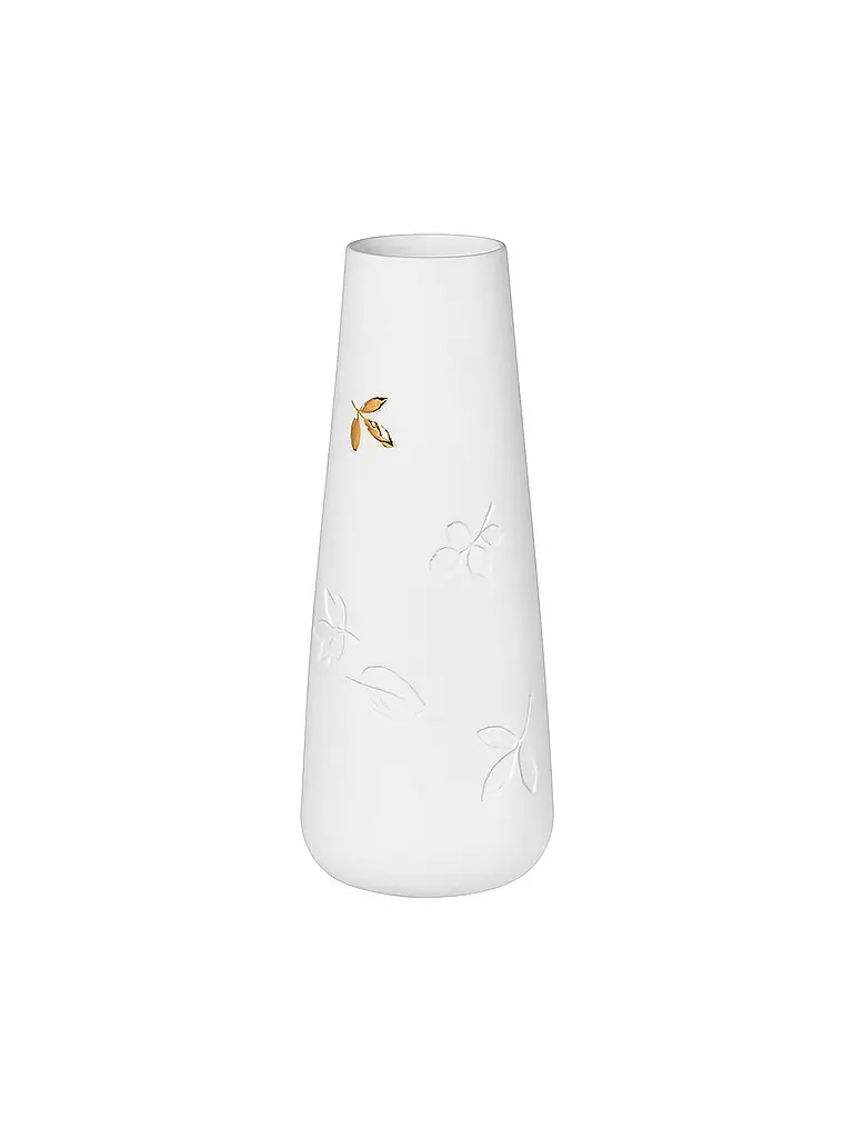 RAEDER | Jarrón de porcelana pequeño 21cm | Blanco