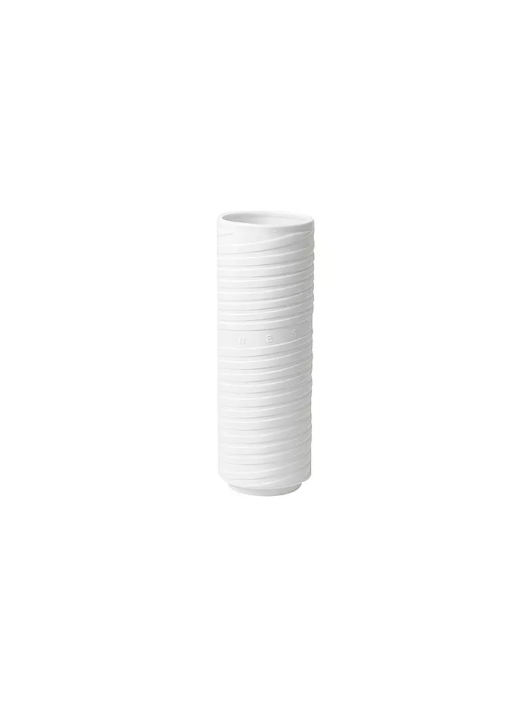 RAEDER | Jarrón EINKLAG HAPPINESS 10x29,5cm Blanco | Blanco