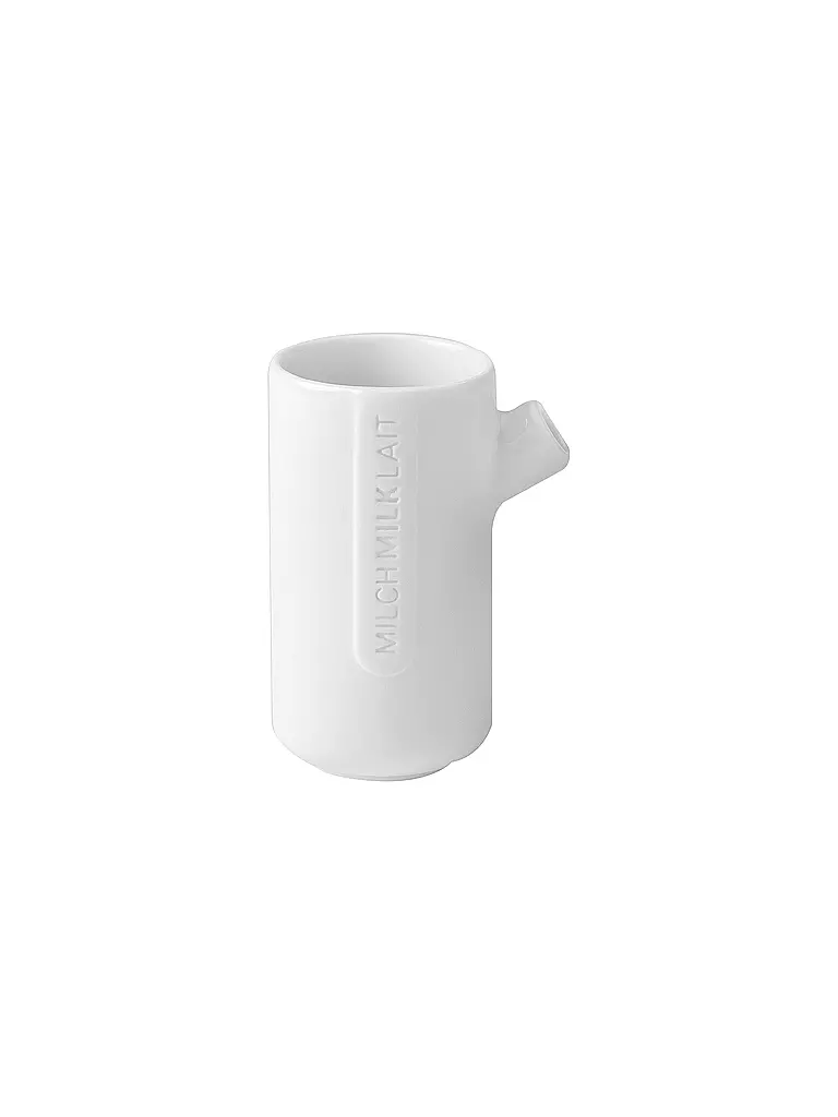 RAEDER | Jarra de leche de 4,5 cm Cozy Time MILCH, MILK, LAIT | Blanco