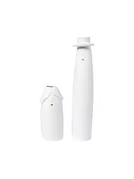 RAEDER | Juego de 2 jarrones FAMILIENBANDE 5x24cm Abuelo y Abuela Blanco | Blanco