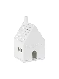 RAEDER | LIVING Lichthaus Tritt ein bring Glück hinein 7x7x13cm | Blanco