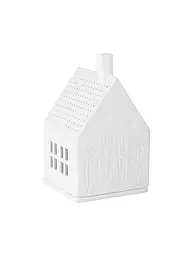 RAEDER | LIVING Lichthaus Tritt ein bring Glück hinein 7x7x13cm | Blanco