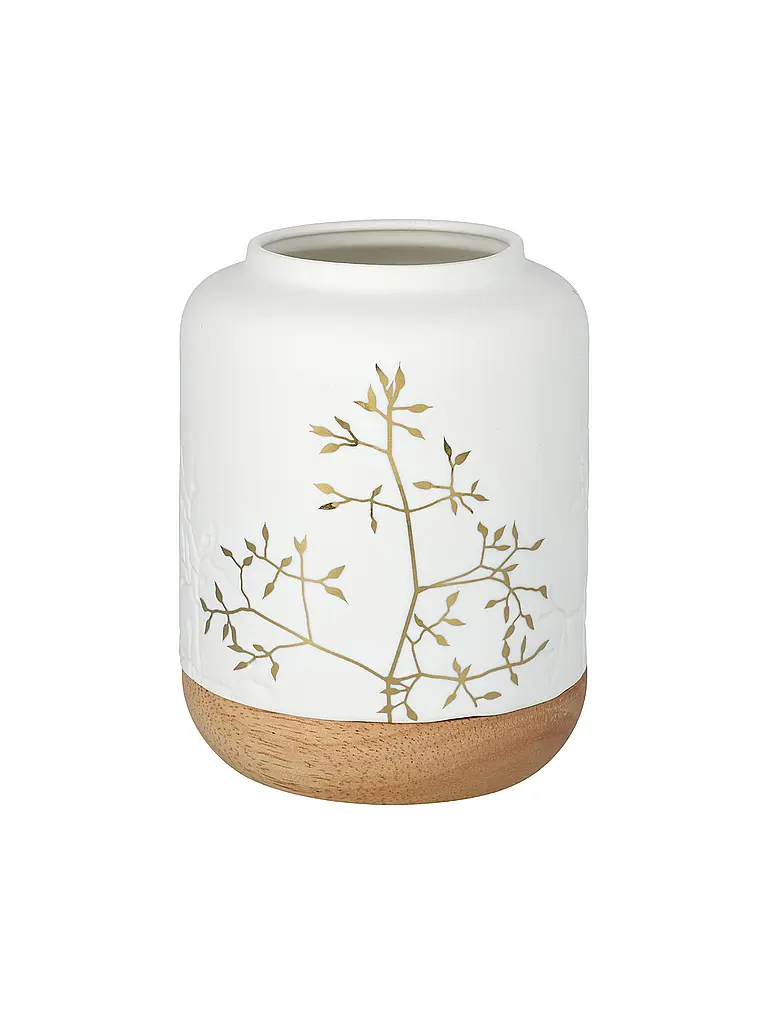 RAEDER | Luz 10,8cm Rama dorada | Blanco
