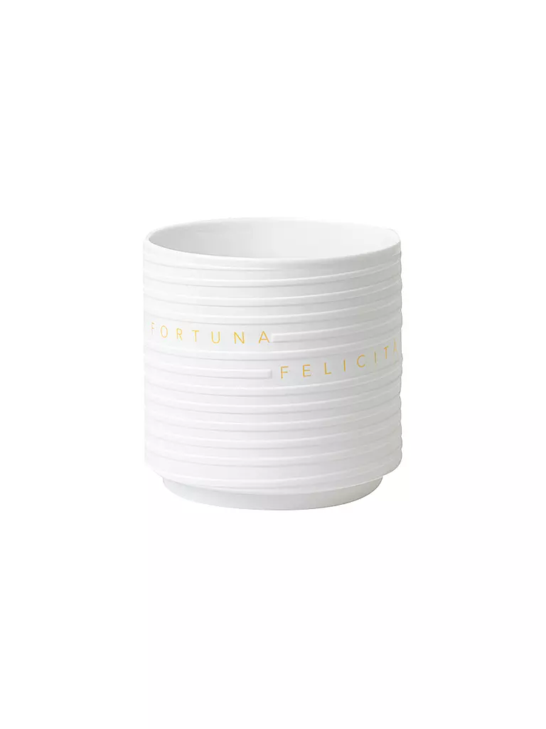 RAEDER | Maceta ARMONÍA FELICIDAD 14x14cm Blanco | Blanco
