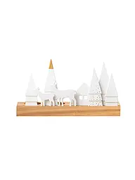 RAEDER | Objeto de luz navideño Bosque | Blanco