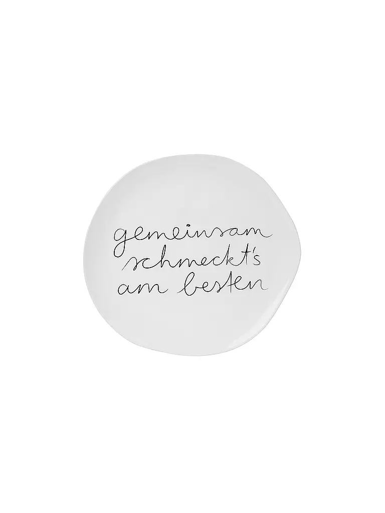 RAEDER | Plato "Mix & Match - Juntos" 22,5cm | Blanco