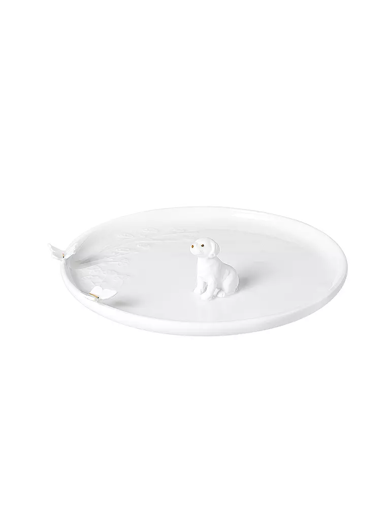RAEDER | Plato 17cm PERRO Blanco | weiss