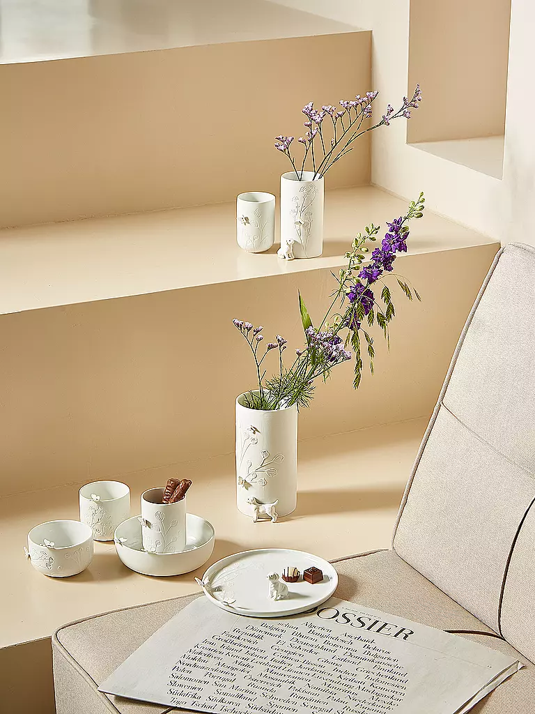 RAEDER | Plato 17cm PERRO Blanco | weiss