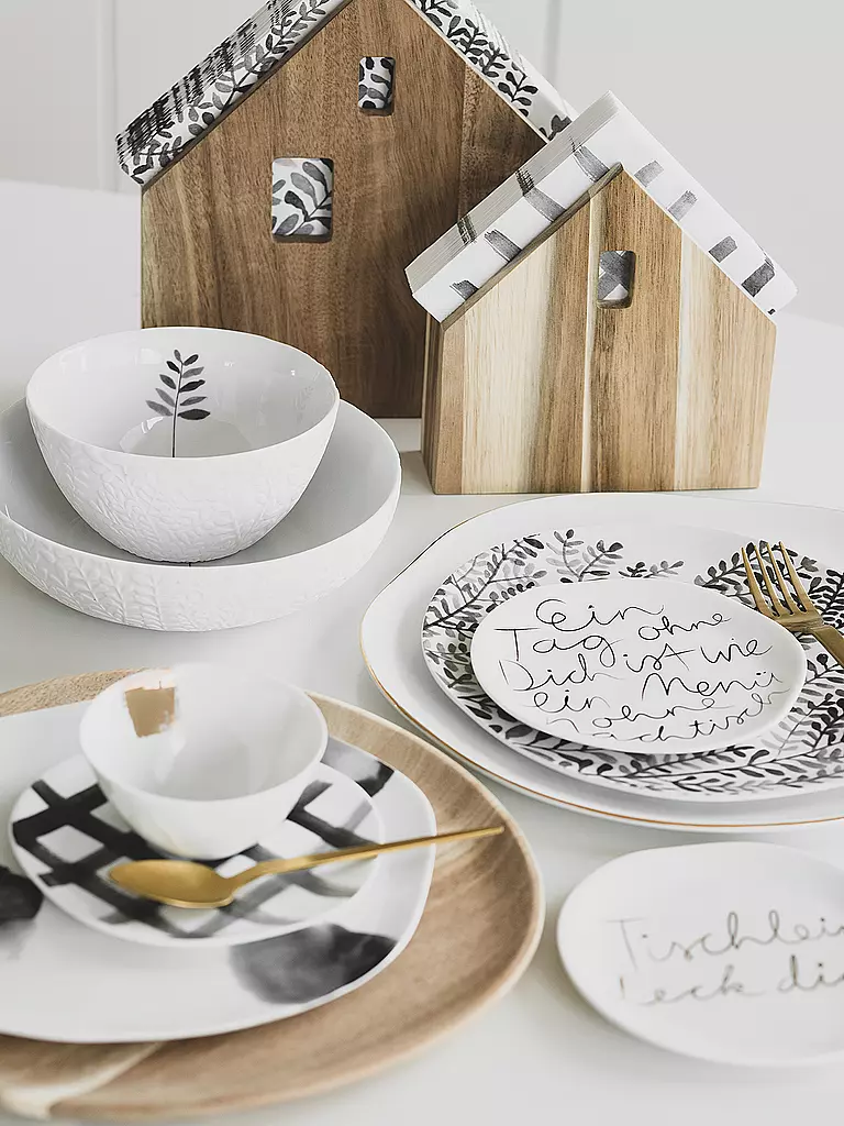 RAEDER | Plato pequeño "Mix & Match" 14cm | weiss