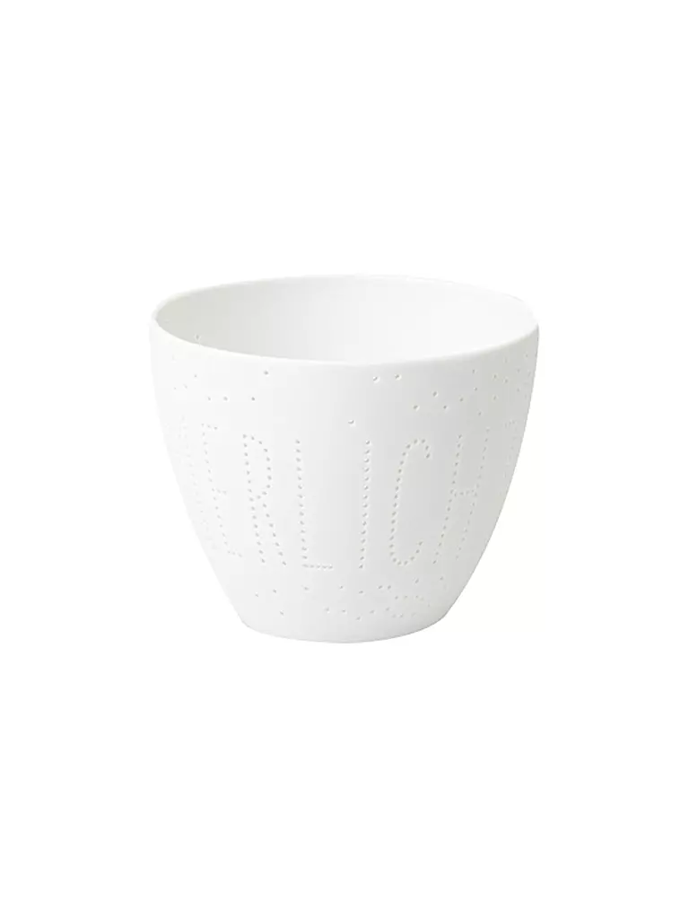 RAEDER | Poesielicht pequeño SOMMERLICHT 8x6,5cm Blanco | Blanco