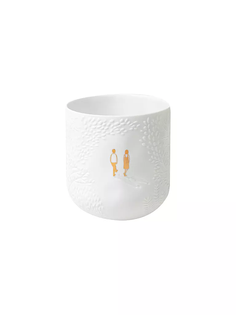 RAEDER | Portavelas DANKBAR 8x8,5cm Blanco | Blanco