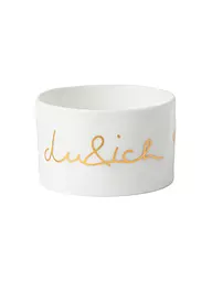 RAEDER | Teelichthalter Plissee Weiss  | Blanco