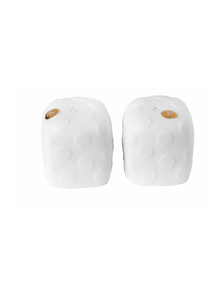 RAEDER | Salero y pimentero Mix & Match, juego de 2, 5,8 cm, blanco | Blanco
