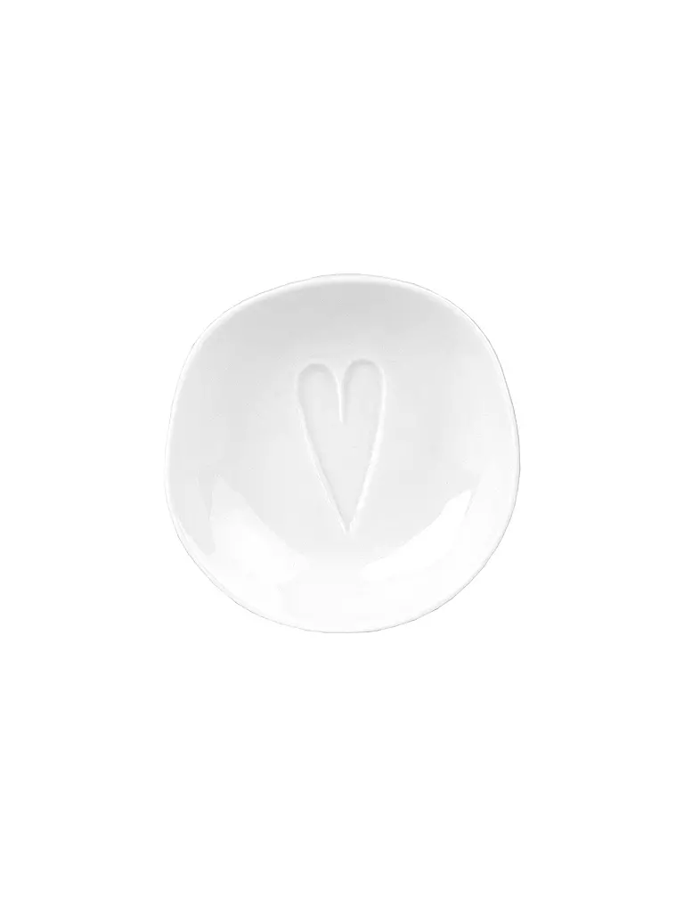 RAEDER | Schälchen Dining 6x1,5cm Lleno de Amor | Blanco