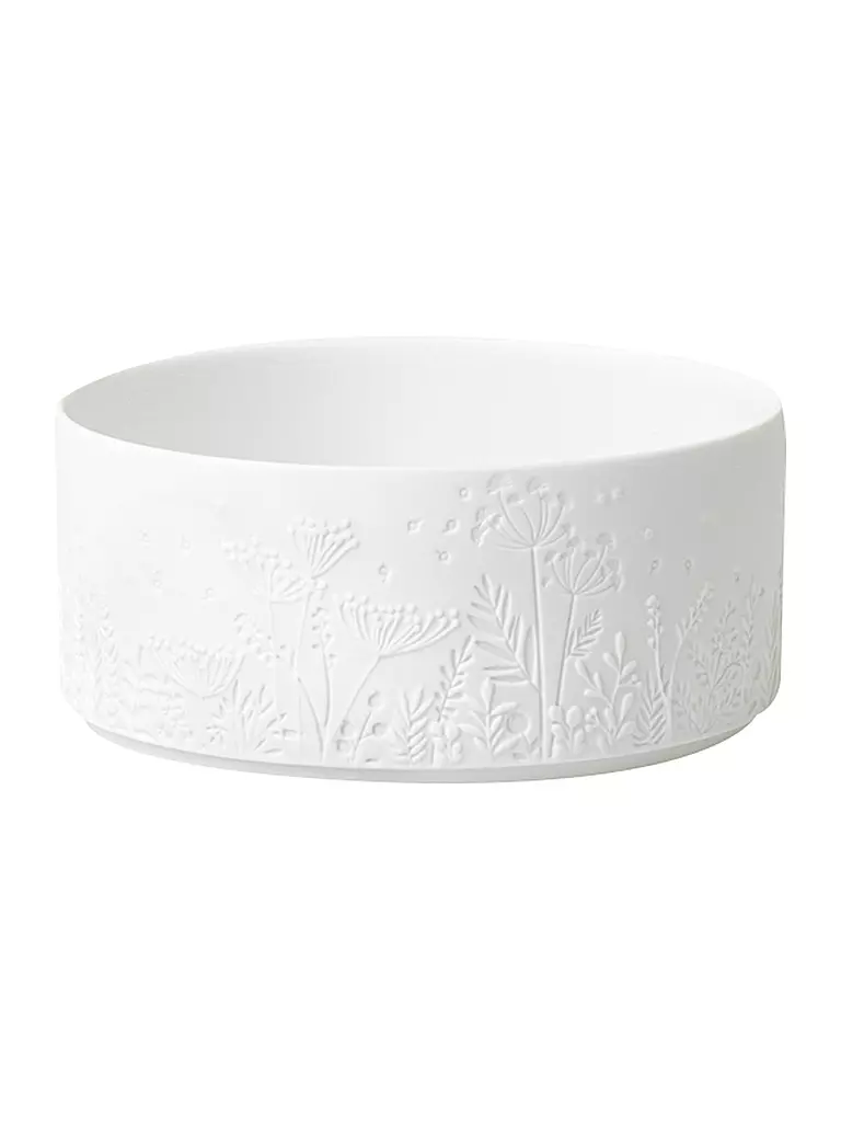 RAEDER | Schale WUNDERGARTEN 16x7cm Blanco | Blanco