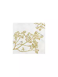 RAEDER | Servilletas de almuerzo 33x33 GOLDVOGEL | Oro