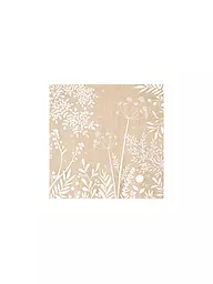 RAEDER | Servilletas de almuerzo 33x33 WUNDERGARTEN Beige | Camel
