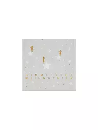RAEDER | Servilletas de Navidad 25x25cm NAVIDAD CELESTIAL | Gris claro
